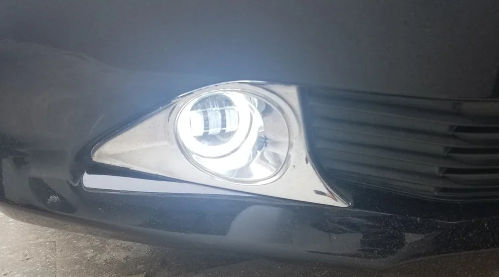 High Bright 30W Led Fog Light Accessories for Toyota Avalon III GSX30 2008 2009 2010 3 Projector Lens Angel Eye DRL Car PTF detail image 30