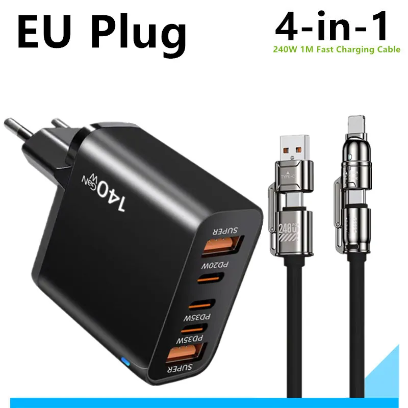 EU Plug 1M Cable