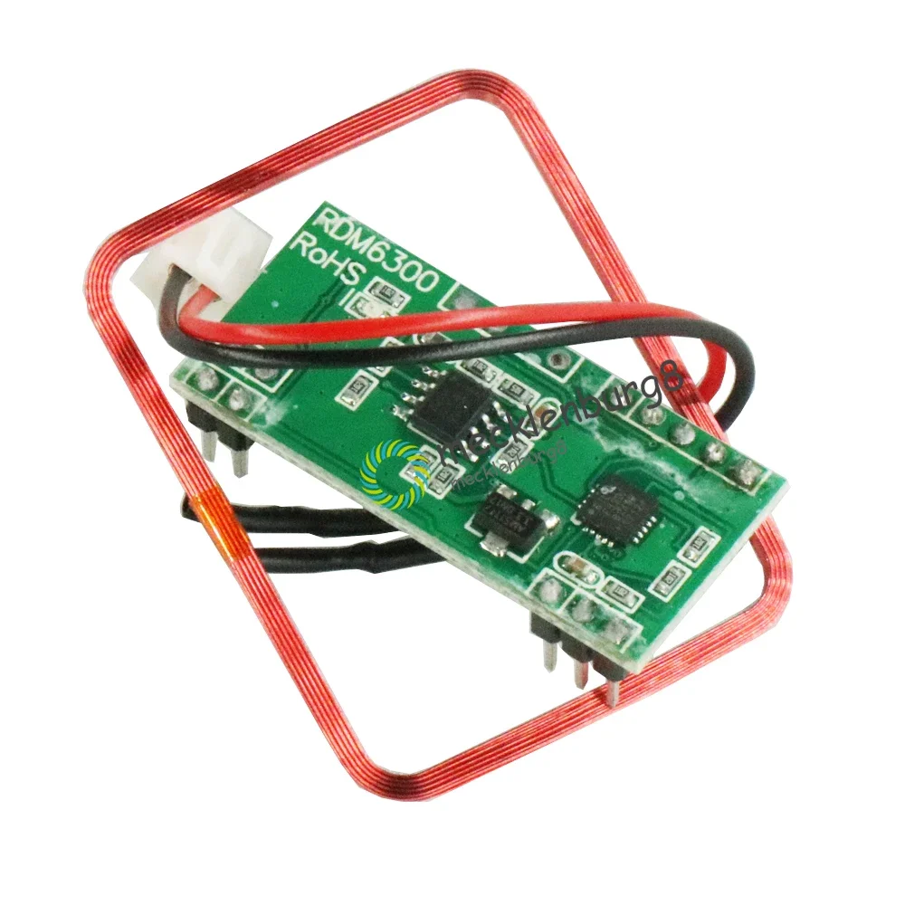 

1PCS UART 125Khz EM4100 RFID Card Key ID Reader Module RDM6300 (RDM630) For Arduino Board Module NEW