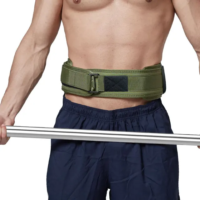 Fitness EVA Belt Deadlift Squat Weightlifting Training Corset High-intensity Exercise Training Waist Guard 4