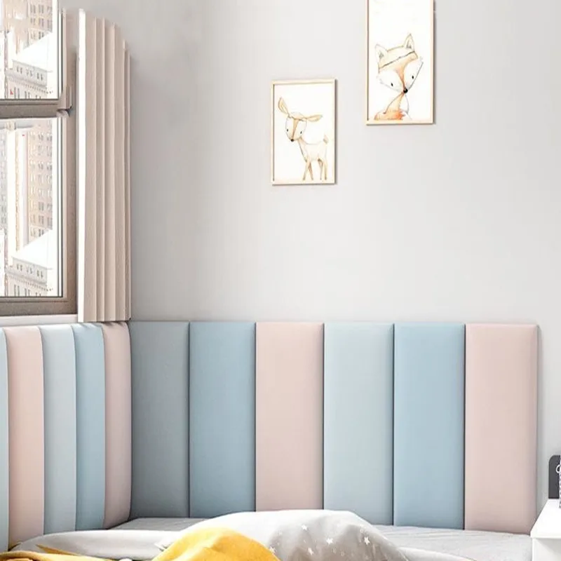 Bed Headboard 3D Wall Sticker SelfAdhesive Front Panels Head Boards