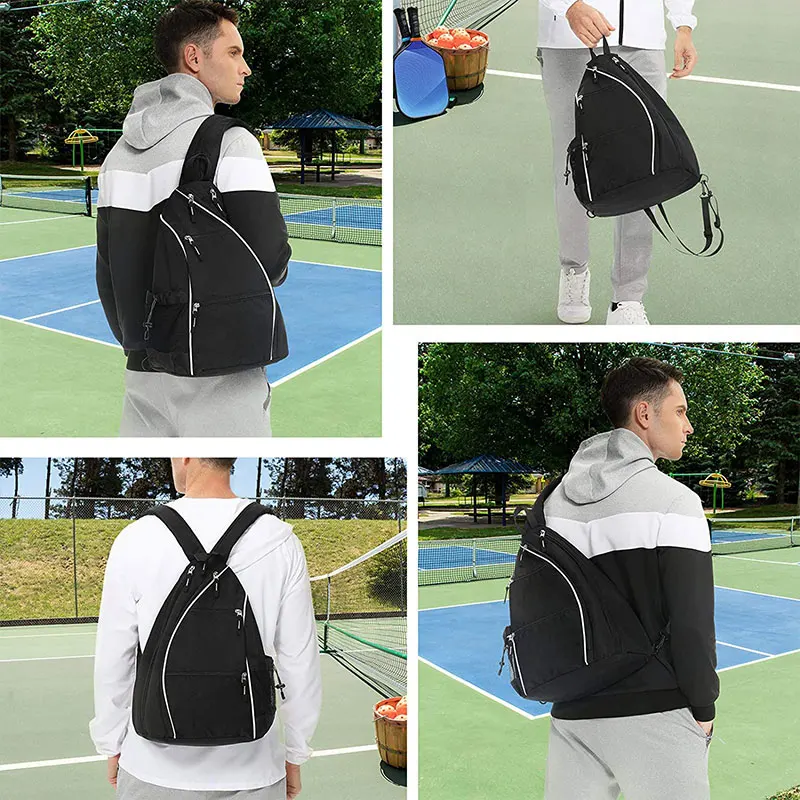 Tennis Backpack Badminton Bag Tennis Squash Sports Travel Large Capacity Racquet Bags Waterproof Oxford Rackets Backpack Unisex