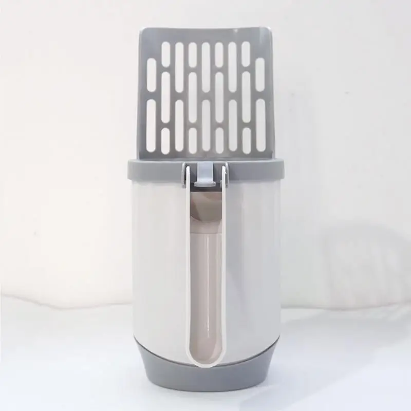 Cat Litter Scooper With Bag Large Capacity Lifter Cat Litter Scoop