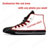 Seinfeld Sitcom High Top Sneakers Mens Womens Teenager Canvas High Quality Sneaker Casual Custom Made Shoes Customize DIY Shoe 3