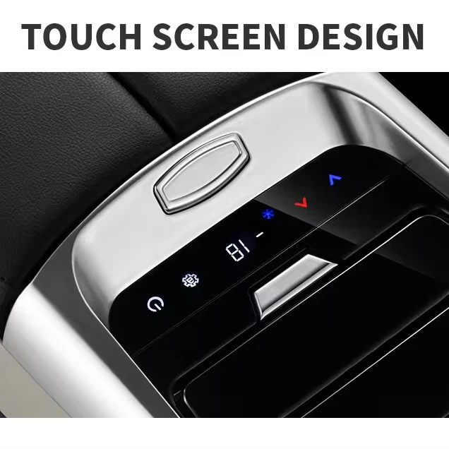 High Quality 11L Portable Fridge Freezer 12 Volt Refrigerator Armrest Box for Car