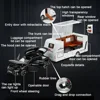 1/32 RS6 RV Simulation Alloy Models Car Toy Metal Diecast With Pull Back Sound And Light Vehicles For Boys Toys Gifts Collection 3