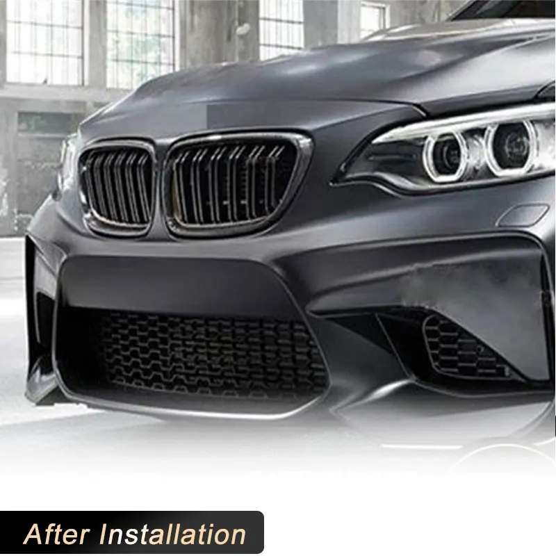 Becquet noir brillant pour BMW Série 2 F22 coupé et F23 Cabrio (13