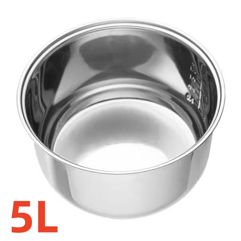 

304 stainless steel thickened Rice cooker inner bowl for Panasonic SR-TMG10 SR-TMH10 rice cooker parts 5L