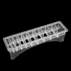 Universal Rectangular Plastic Guide Comb Storage Box Barber Hairdresser Electric Hair Clipper Limit Comb Organizer Container Box
