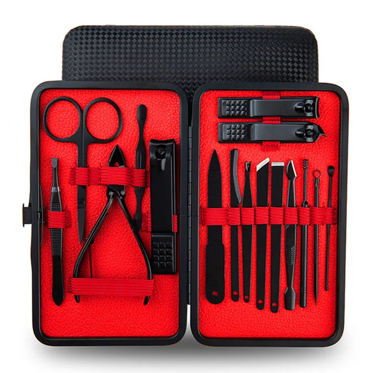 Nail Clippers Set of Advanced Stainless Steel 7-piece Set of Pedicure Cutter Manicure Tools Complete Portable Home Use