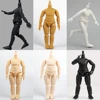 New OB11 P9 P10 Doll Body Black White PICCODO Doll Body Movable Spherical Joint Dolls Suitable For GSC, STO, 1/12 BJD Doll Head 1