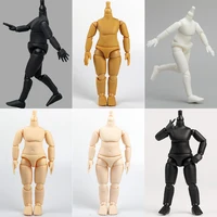 New OB11 P9 P10 Doll Body Black White PICCODO Doll Body Movable Spherical Joint Dolls Suitable For GSC, STO, 1/12 BJD Doll Head 1