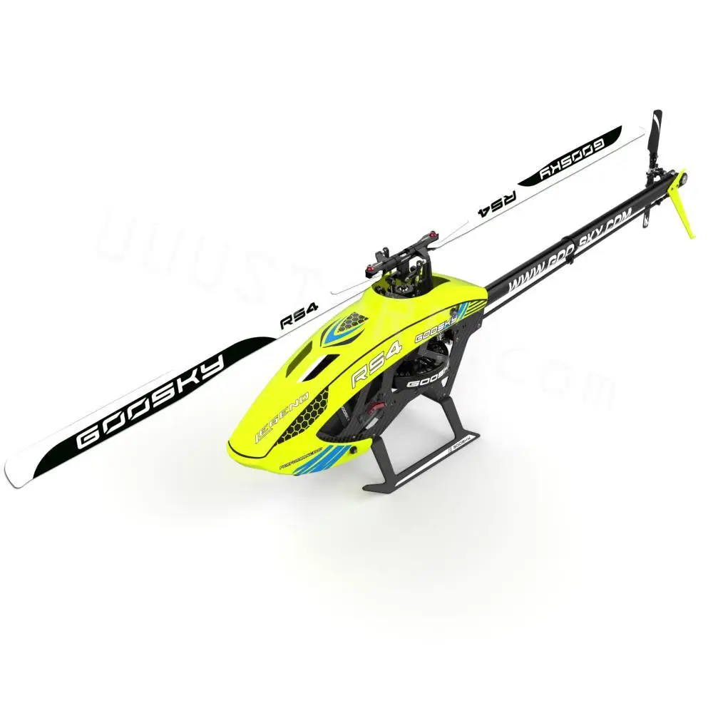 

GooSky RS4 Legend 6CH 3D прямой привод бесщеточный двигатель 380 класс Flybarless RC вертолет комплект версии PNP