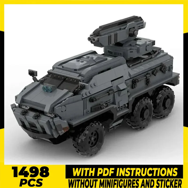 

Military Weapon Model Moc Building Bricks Futurism Artillery Technology Modular Blocks Gifts Christmas Toys DIY Sets Assembly