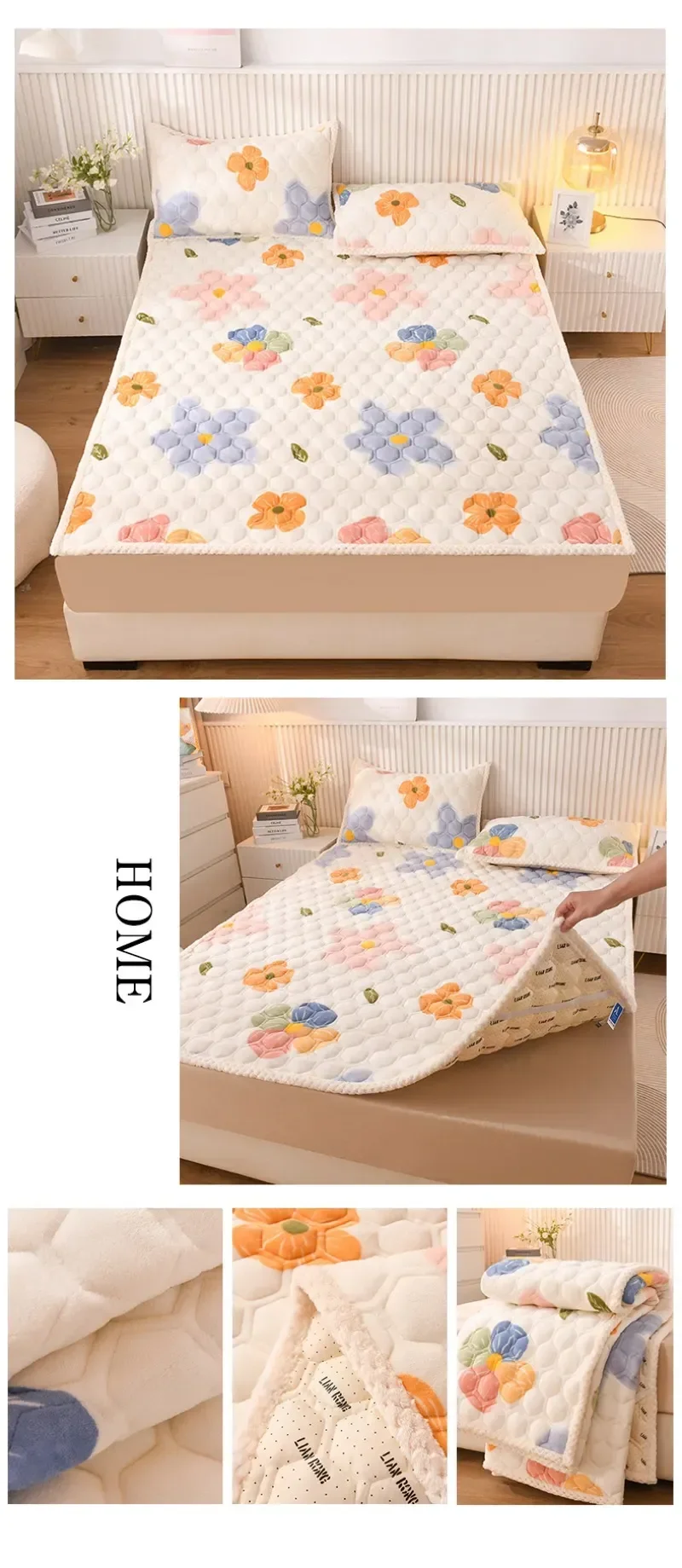 Description Picture 5 of itemComfortable And Multifunctional Mattress Home Camping Sleep Mattress Foldable And Aesthetically Pleasing Bedroom Furniture