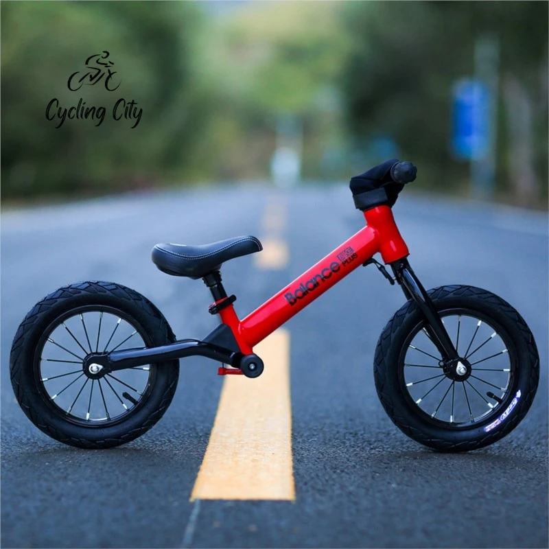 Cycling City Classic Aluminum Alloy Children's Balance Bike 2-6 Year Old Footless Slide Bike Male And Female Roller