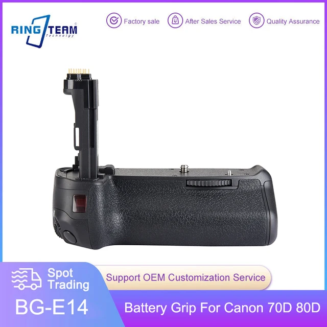 BG-E14 BGE14 Vertical Battery Grip For Canon EOS 70D 80D 90D SLR Cameras: Enhancing Performance and Endurance