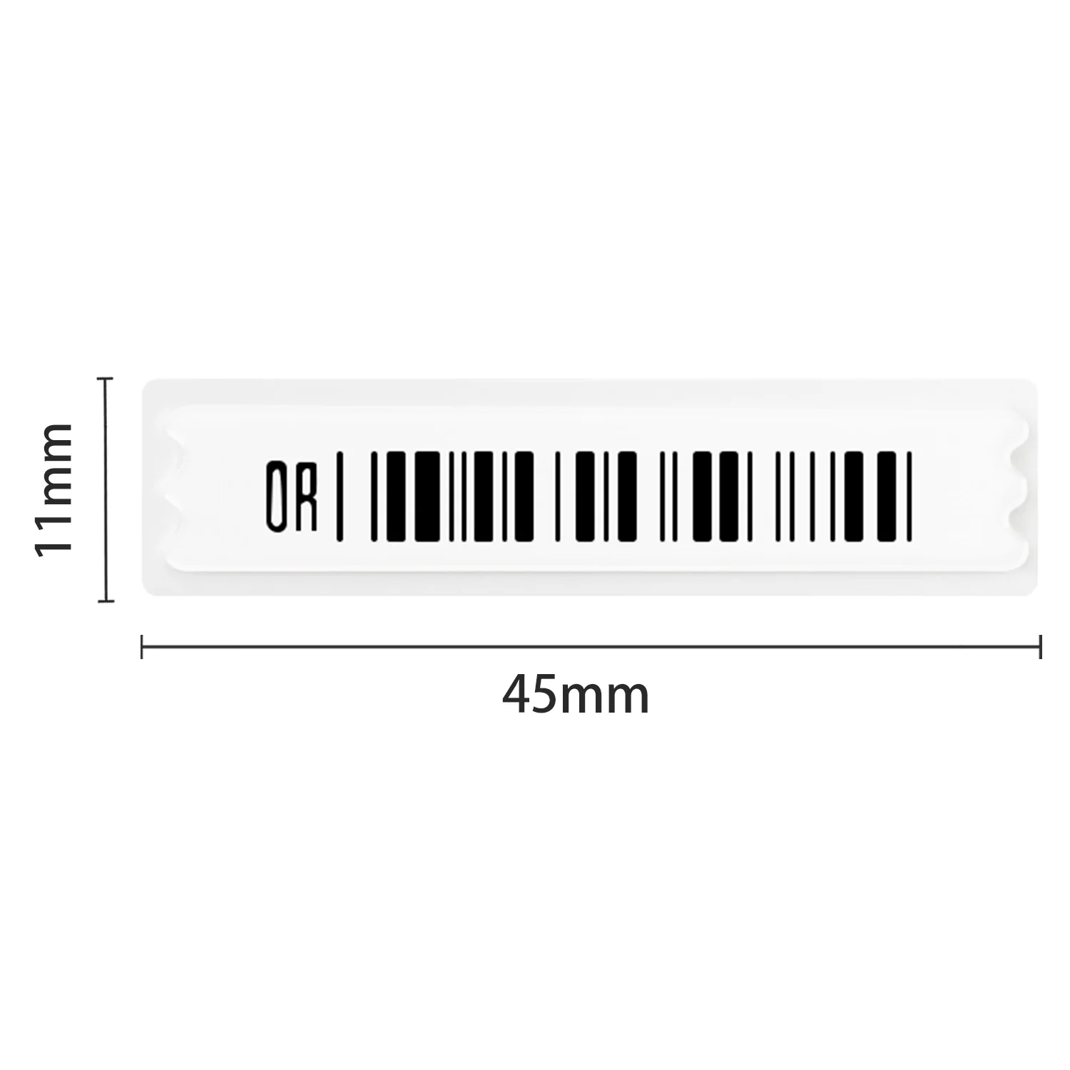 EAS AM soft labels for supermarket anti-theft 58kHz DR label Sticker 1,080pcs for retail store anti theft shop loss prevention