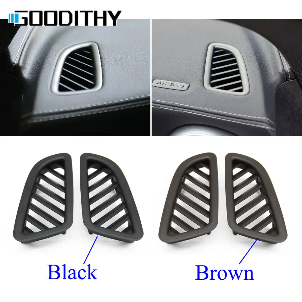 

Dashboard Front Console Air Conditioning Outlet AC Vent Grille Cover For Mercedes Benz C GLC Class W205 W253 C260 C300 GLC260