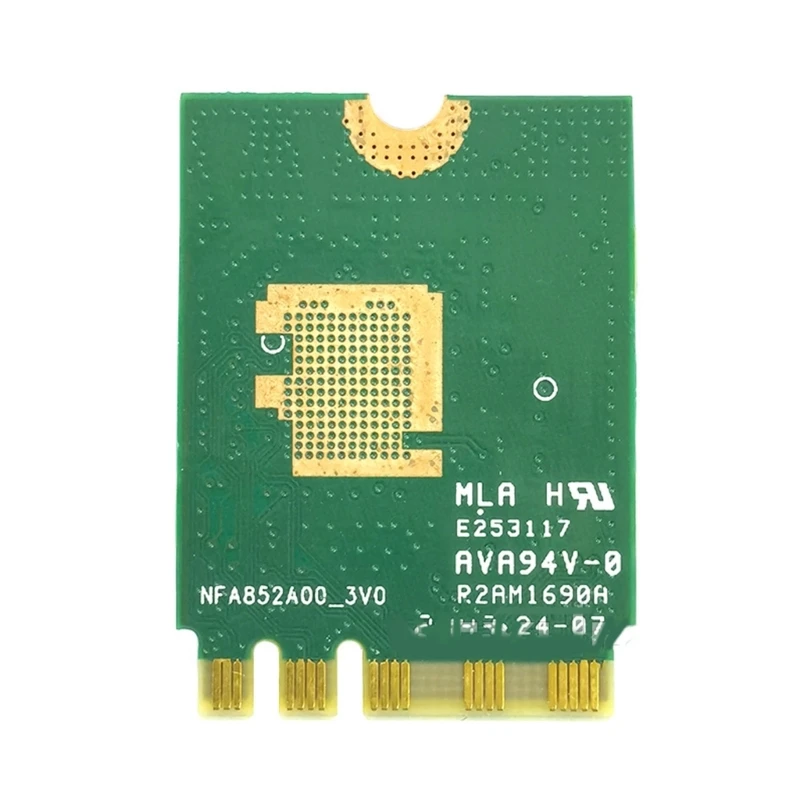 RTL8852BE Wifi6 무선 네트워크 카드 BT5.2 듀얼 밴드 1800M Wlan WiFi 커넥터 M2-NGFF 어댑터 2.4G + 1800Mbps Dropship