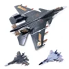 1:87 China J-15 Jet Fighter Diecast Military Aircraft Model Toys Pull Back Warplane With Sound LIght Kids Toys B114 1