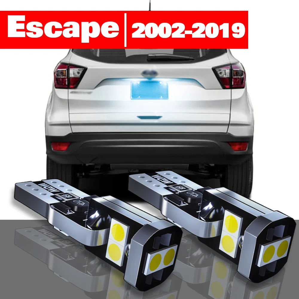 VIPMOTOZ Bright White SMD LED License Plate Light Compatible With Ford