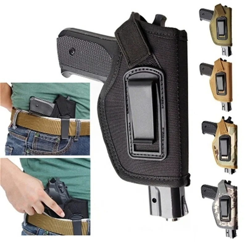 

Outdoor Tactical Hunting Holster Nylon Concealed Gun Pouch for Glock Sig Sauer Beretta Kahr Bersa IWB Holster Tactical Equipment