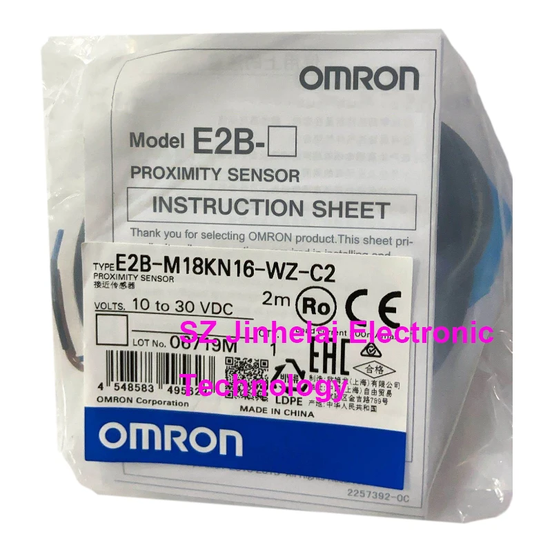 Nuovo E Originale E2B-M18Kn16-Wz-C1 E2B-M18Kn10-Wz-B1 C2 B2 Omron Impermeabile A Prova Di Olio Livello Di Protezione Ip67 Interruttore Di Prossimità