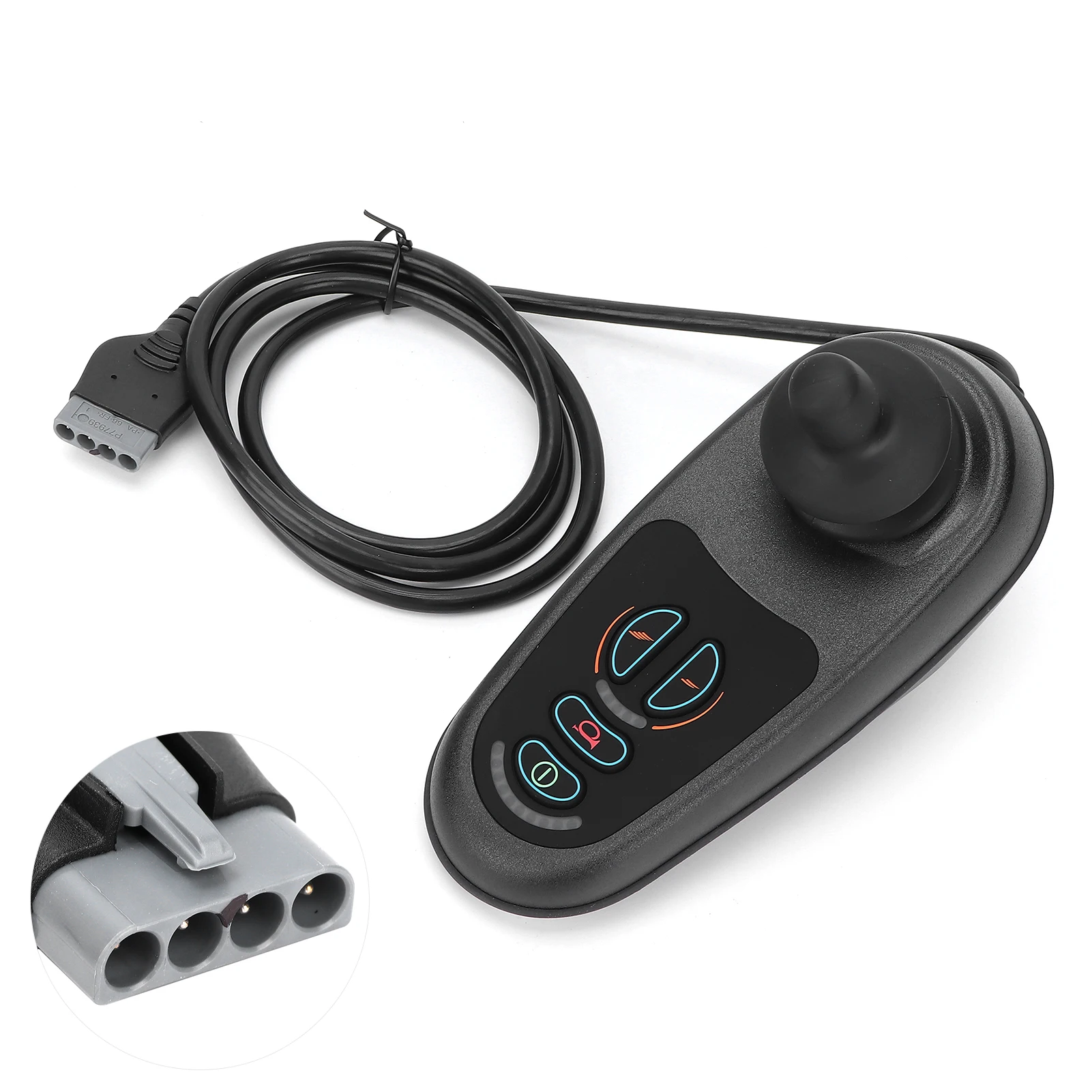 4 keys electric wheelchair joystick controller fit for PG VR2 D50677 electric mobility wheelchairs accessory dc motor speed controller motor speed controller electric motor speed controller