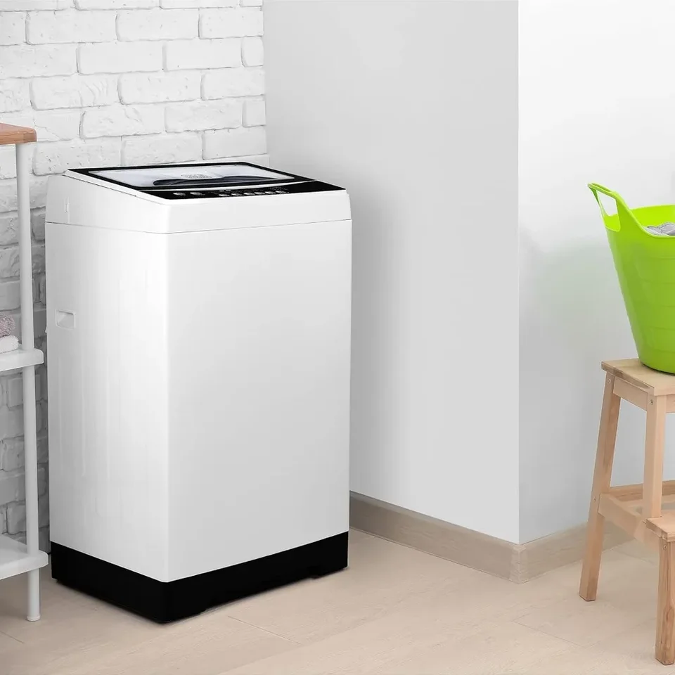 Compact Portable Washer with 6 Wash Cycles
