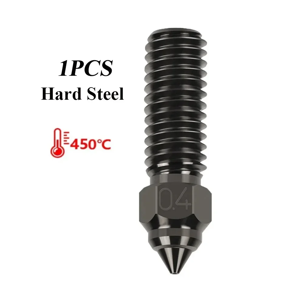 Premium Brass-Plated Copper Hard Steel 3D Printer Nozzles