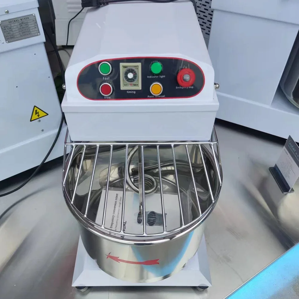 Fully Automatic Stainless Steel Dough Mixer for Home Kitchen Kneading Machine