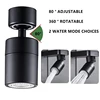 360°Universal Kitchen Faucet Anti-splash Aerator Bathroom Tap Rotatable Faucet 2 Mode Tap Nozzle Bubbler Kitchen Sink Faucet 2