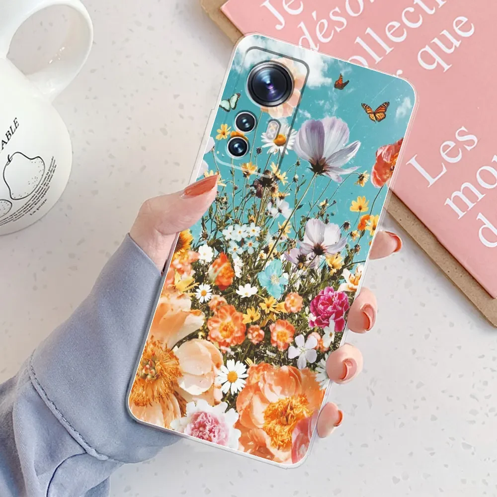 Clear Soft Silicone Phone Case - Cute Design