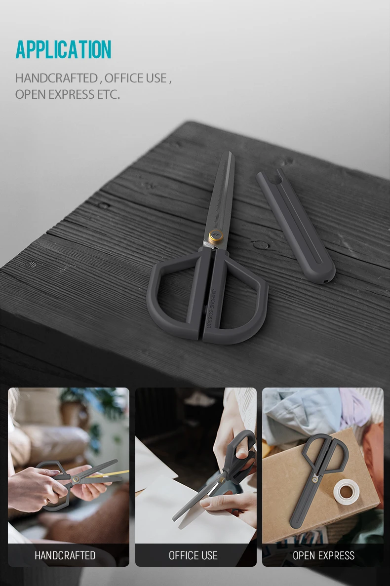 Gadgetoo Jimihome Household Tool Safety Scissors And Adjustable Utility Knife Set