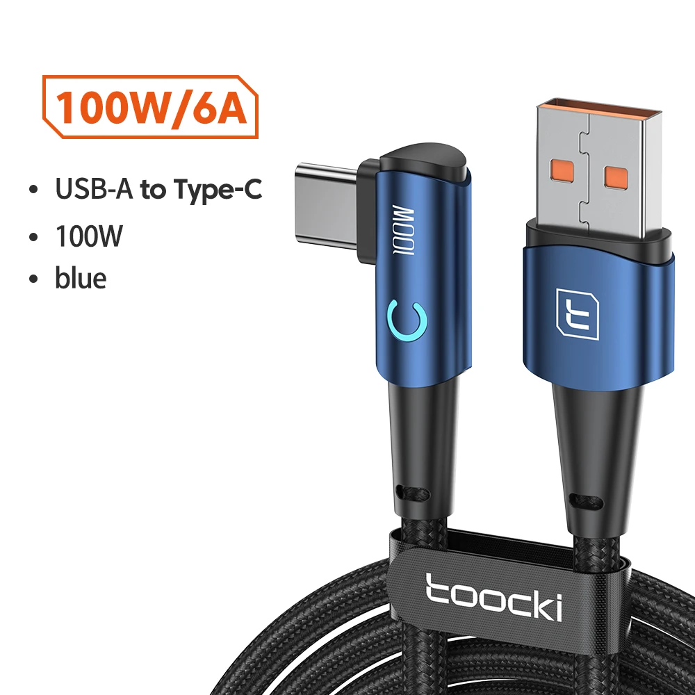 ตัวเลือกสินค้า สายชาร์จเกมมิ่ง USB-C 100W ชาร์จเร็ว 5A สำหรับเกมเมอร์