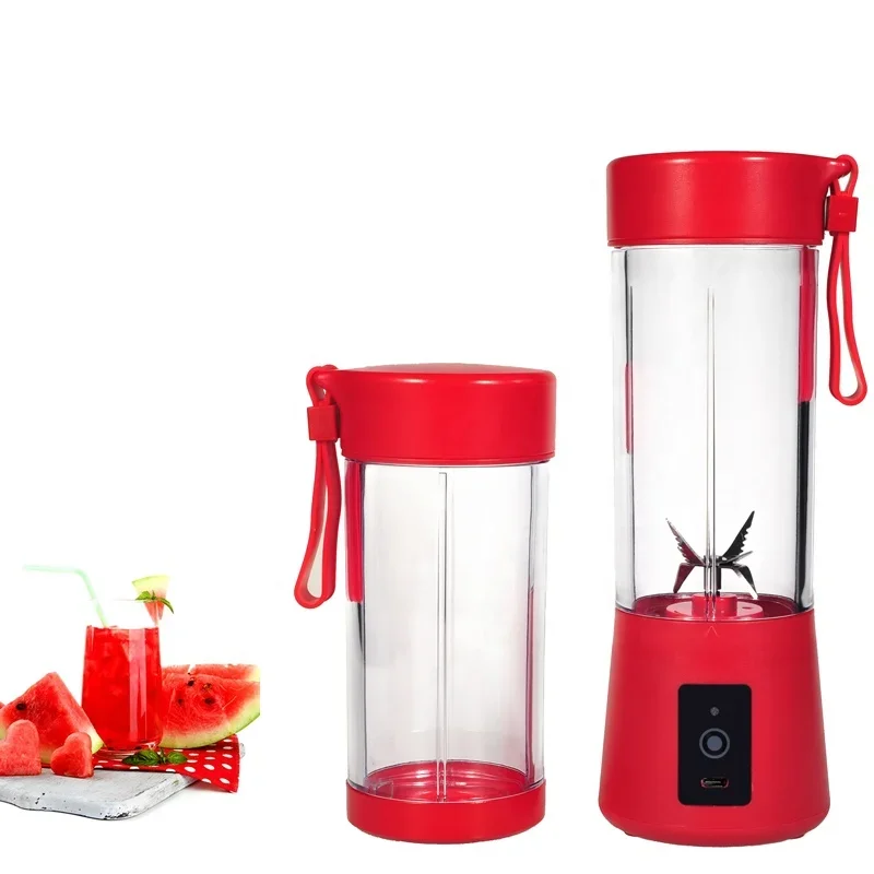 Best Gift portable blender coffee maker machine 6 blades juice makers white smoothie Fruit Juicer