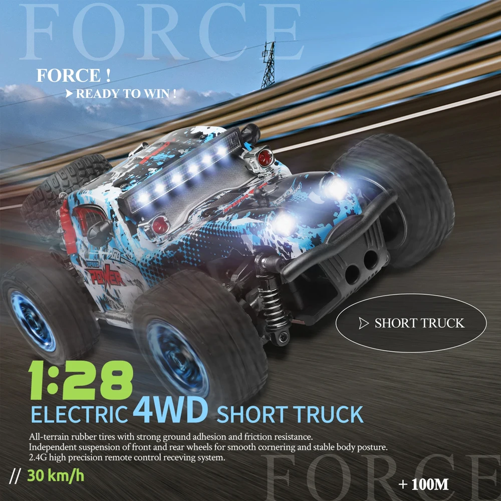 WLtoys 1:28 284161 284131 284010 RC Car 30km/h 2.4G Remote Control 4WD Off-Road Drift VehicleToys for Children Gift Original Box 4