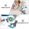 Robot Dog Toy Walking Educational Children’s Toys Kid Voice Control Abs Electric DIY 4