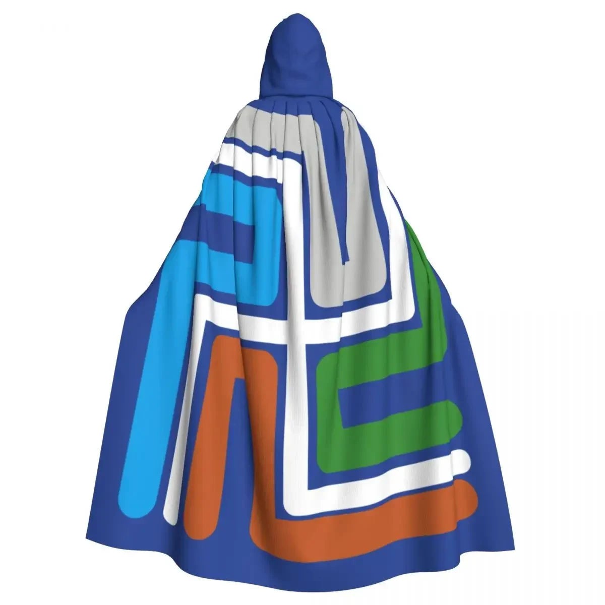 

Unisex Adult Ancient Slavic Cloak With Hood Long Witch Costume Cosplay