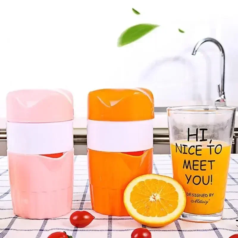1pc Large Caliber Manual Juicer Potable Orange Juice Cup Multi Functional Fruit Juicer Citrus Lemon Fruit Squeezer Kitchen Tools