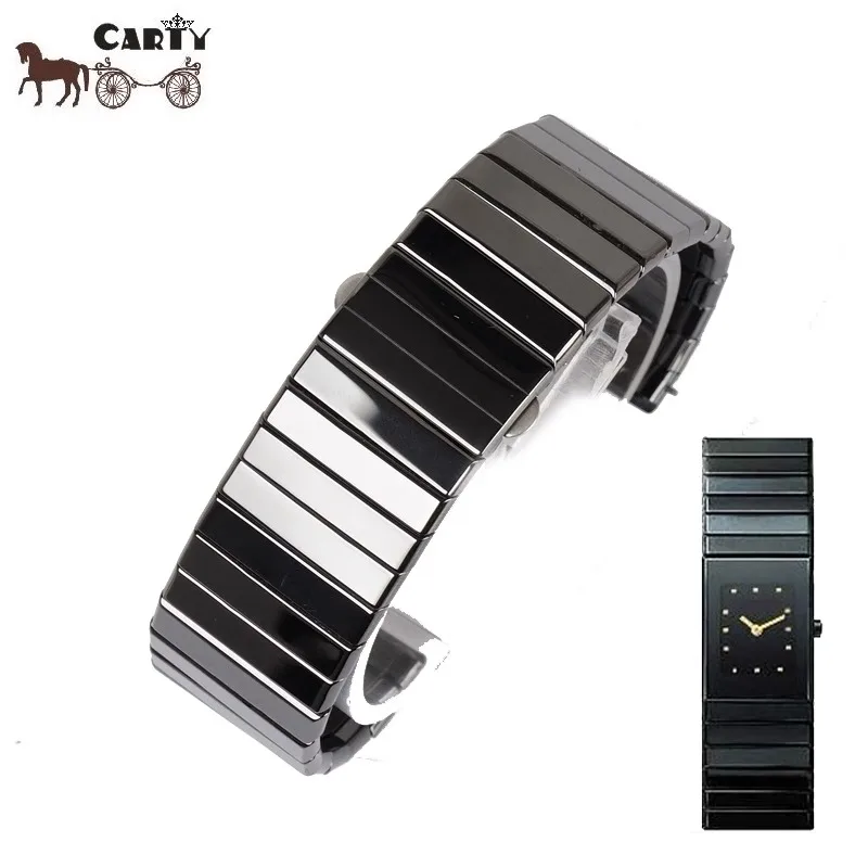 High quality New Ceramic WatchBand Replacement For Rado DIAMASTER