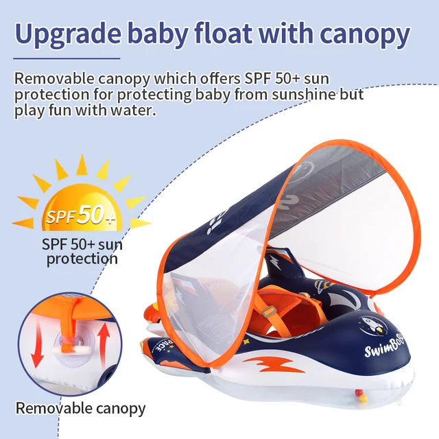 Swimbobo Inflatable Baby Swimming Float Water Toy Swimming Floats Trainer Child Swim Pool Ring PVC Children Floating For Summer 4