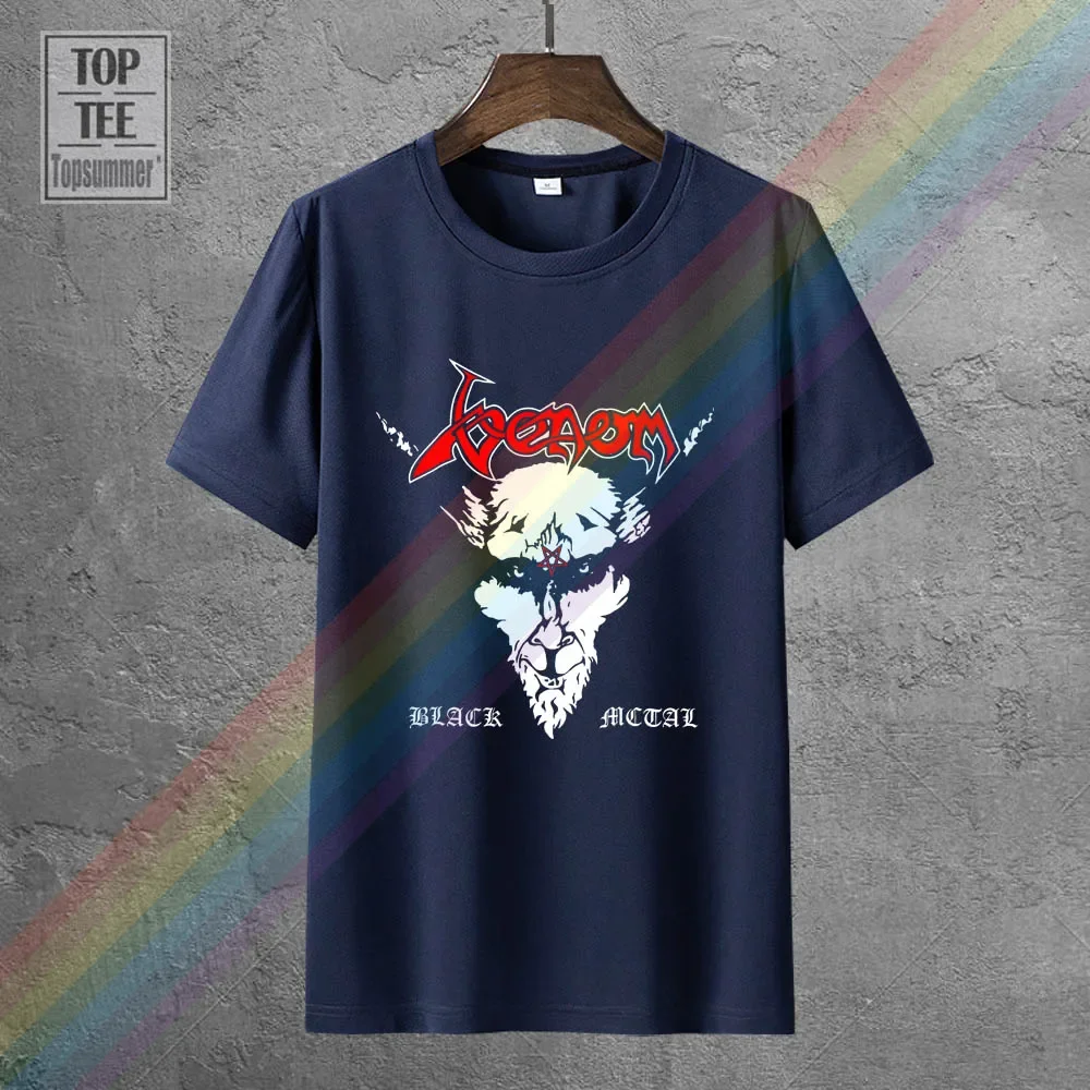 Venom Black Metal Rock Band T Shirt Red Logo Cheap Sale 100% Cotton T Shirts  For Boys Male Best Selling T Shirt - AliExpress, image size:1000x1000