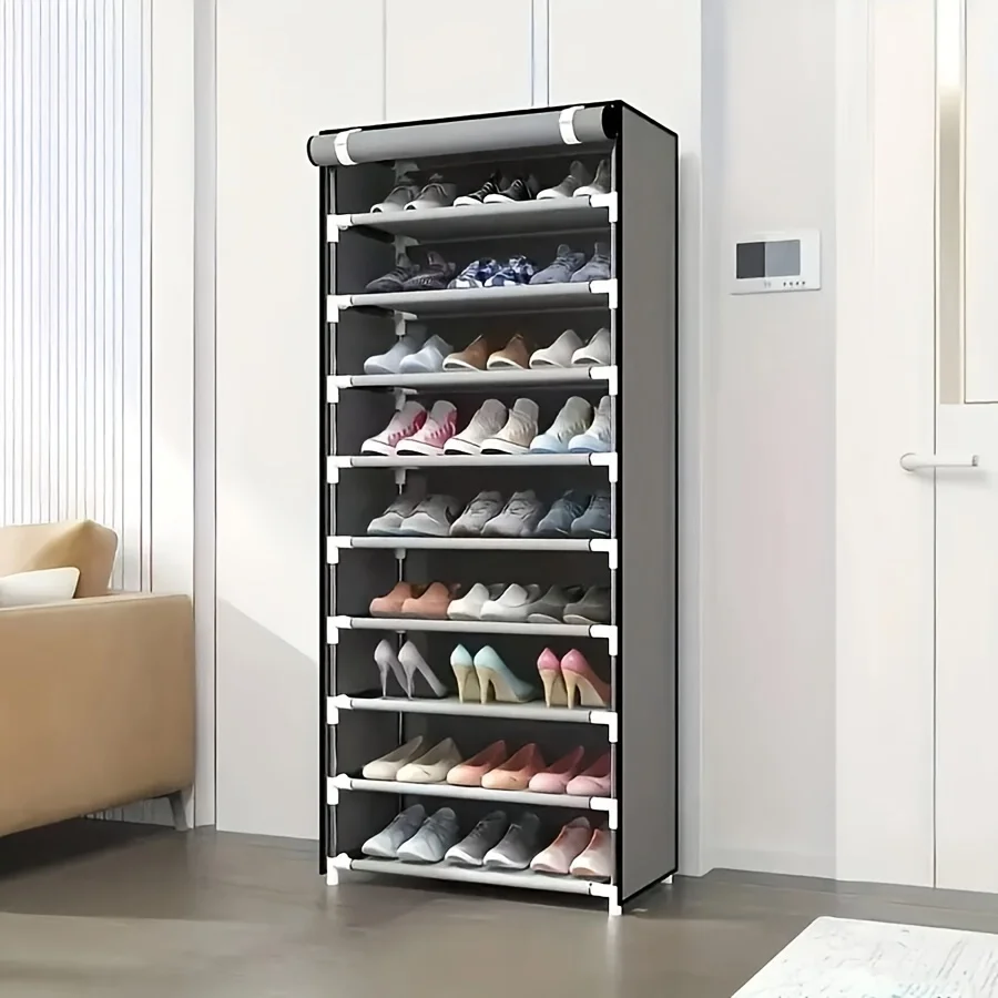 10-Layer Sturdy Shoe Rack 5