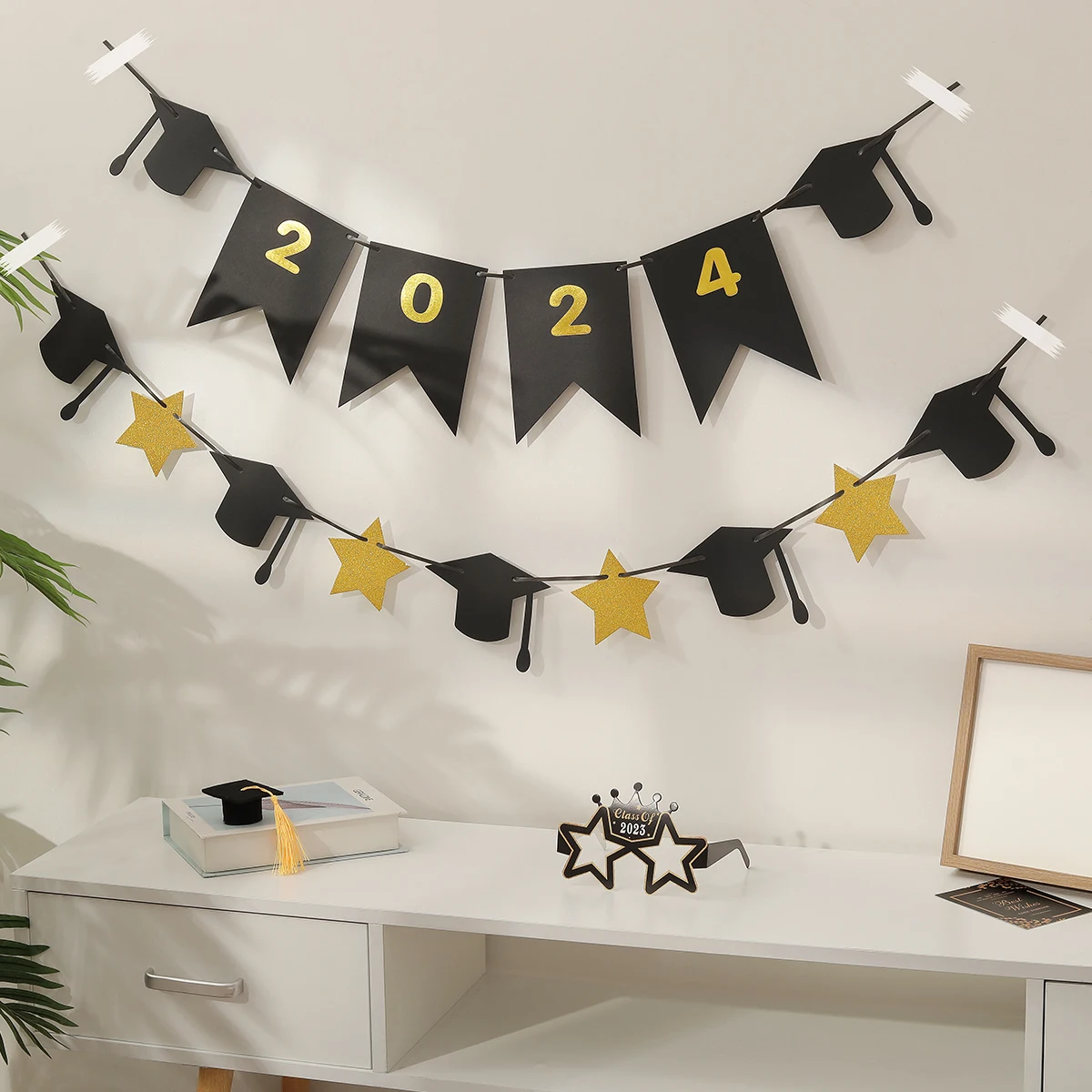 Graduation Season School Party Banner Decoration Flag