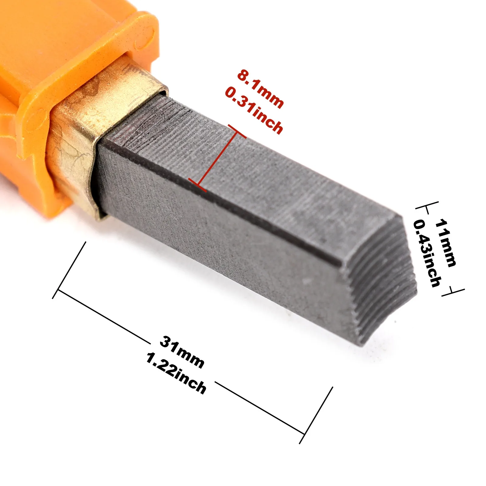 2Pcs Motor Motor Carbon Brush Holder 833392-67 3339211 33392-11