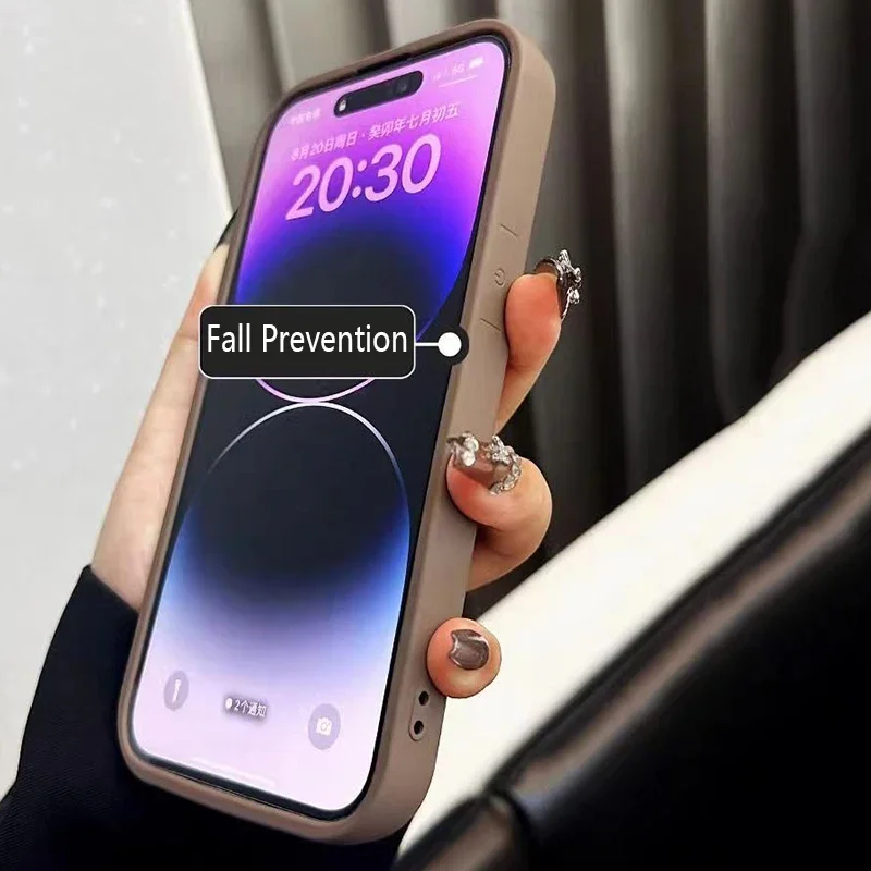 INS 3D Love Heart Silicone Phone Case For iPhone 11 12 13 14 15 Pro Max XS XR 7 8 Plus SE 2 2020 Simple Fashion Candy Case Cover