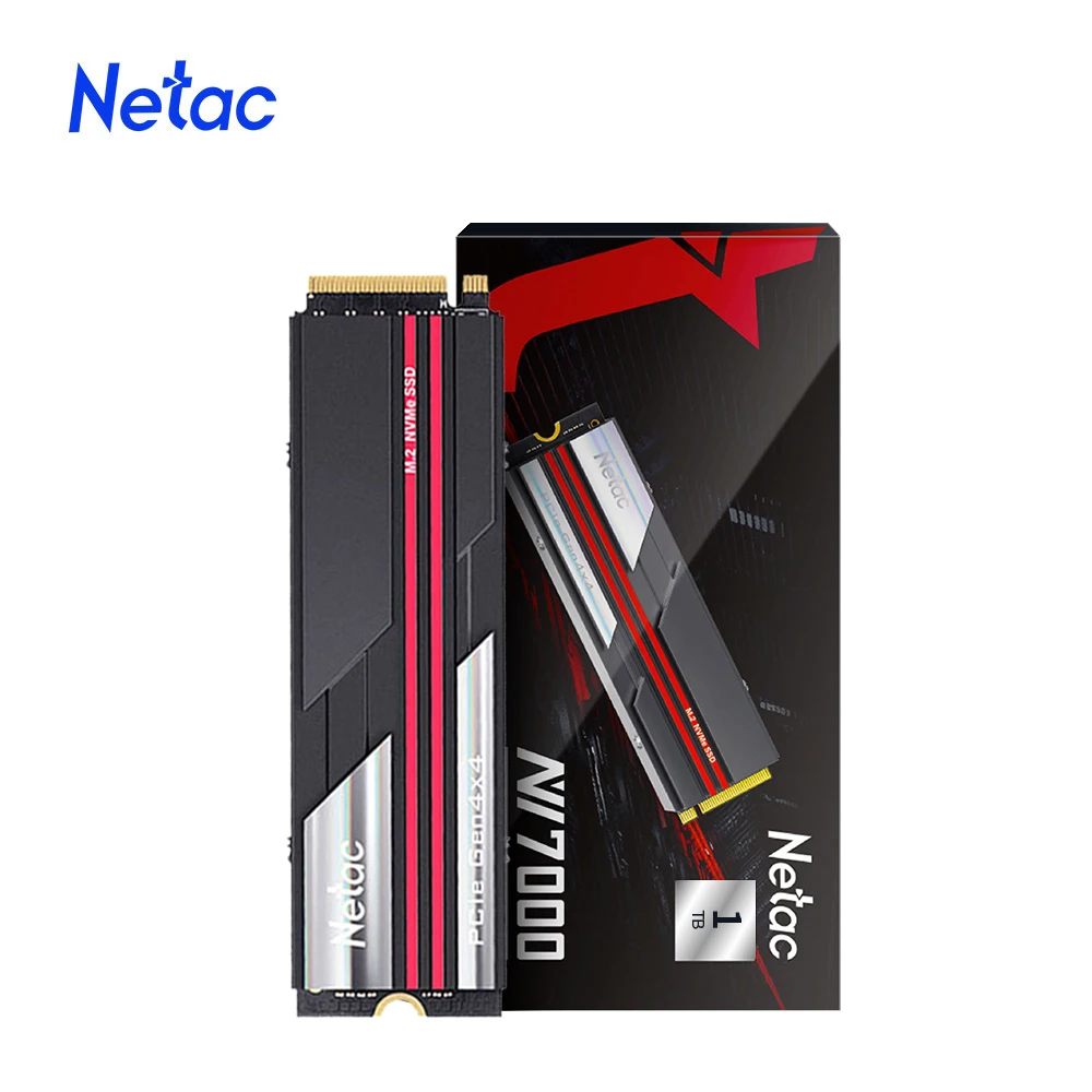 Netac-Disque dur interne SSD avec dissipateur thermique pour PS5, 1 To, M2  SSD, 2 To, 4 To SSD M.2 NVcloser, 512 Go, PCIe 4.0x4 HD, M2 2280 -  AliExpress