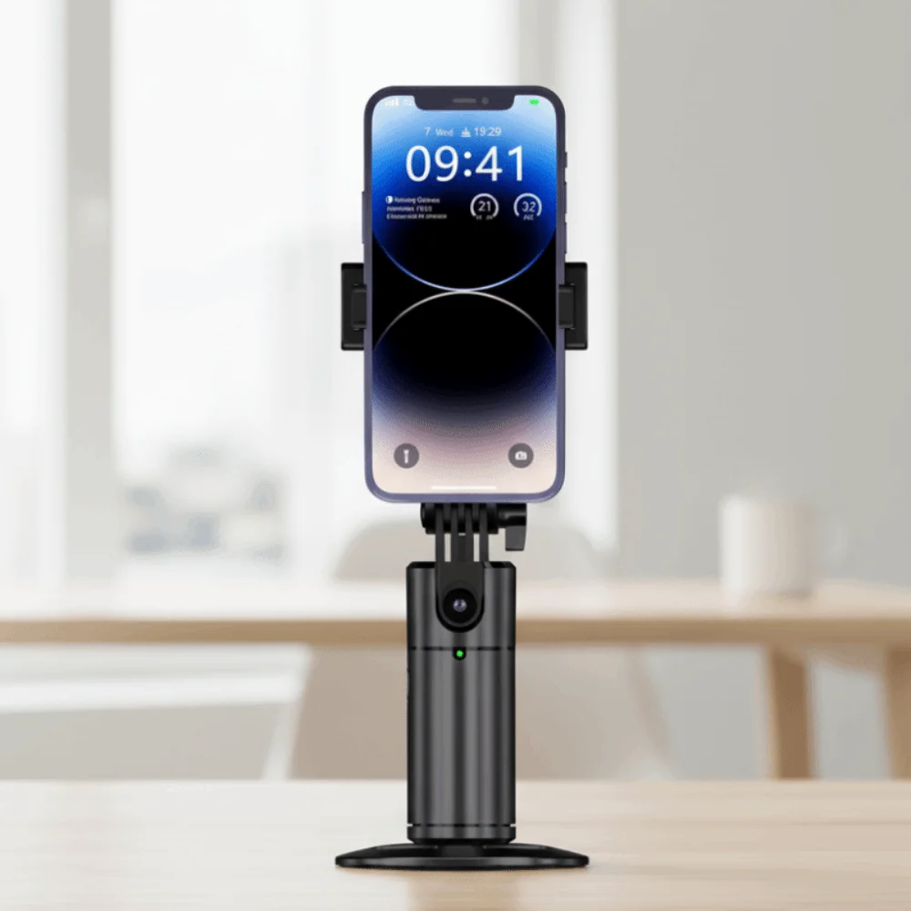 Face Auto Tracking Intelligent 360° Rotating Smartphone Gimbal Smart Function Stabilizer_voghion.com